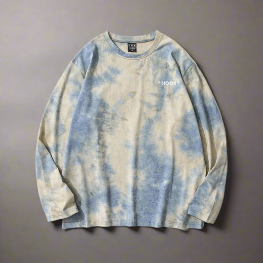 DAZE|HOOK Fade Wash Long Sleeve Tee
