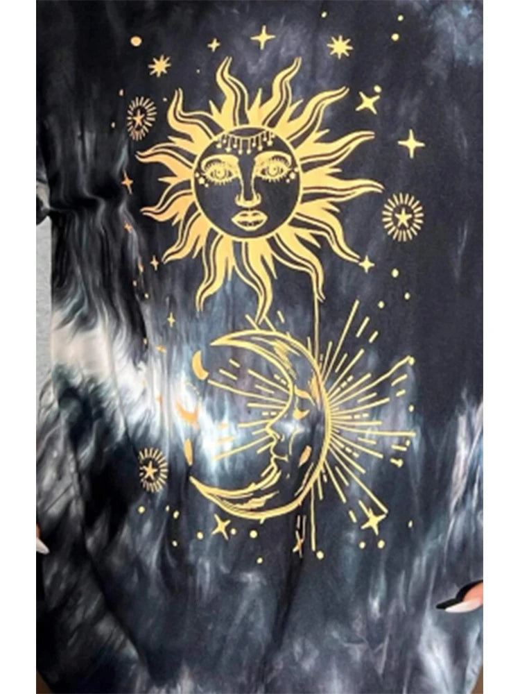 DAZE Eclipse Tee — Gold Sun & Moon Edition