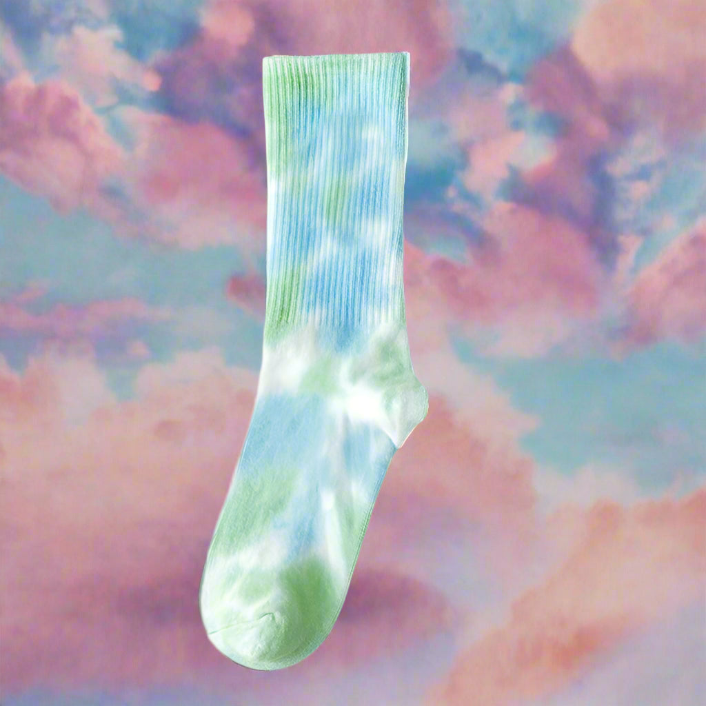 DAZE Tie-Dye CloudBurst Socks