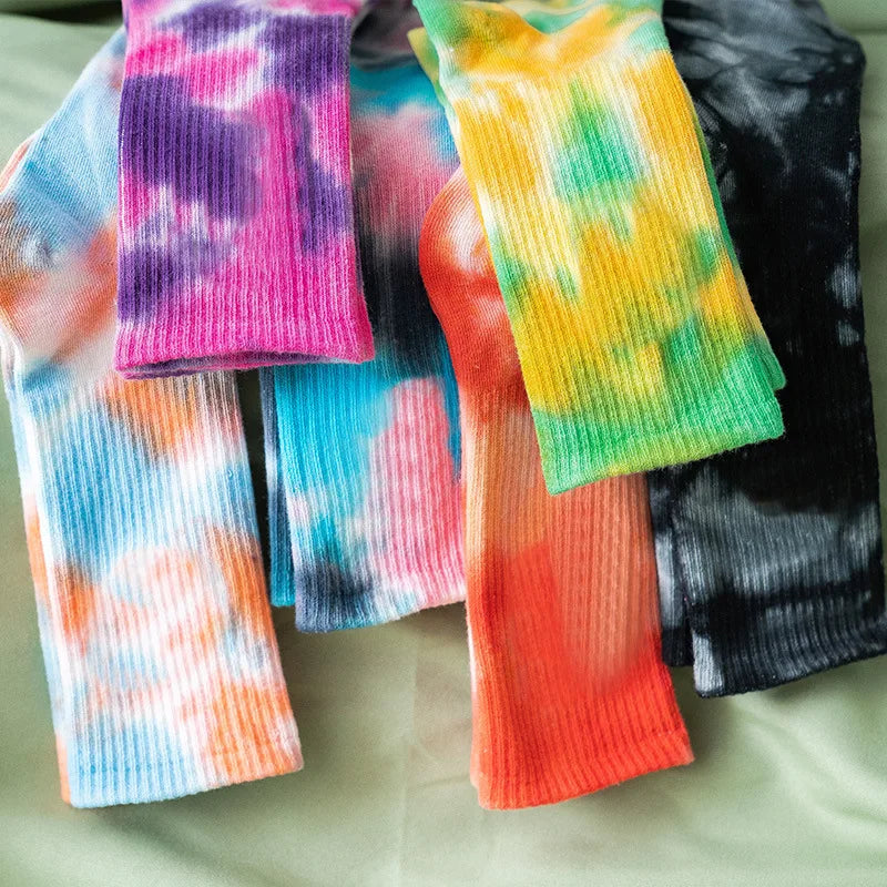 DAZE Tie-Dye CloudBurst Socks