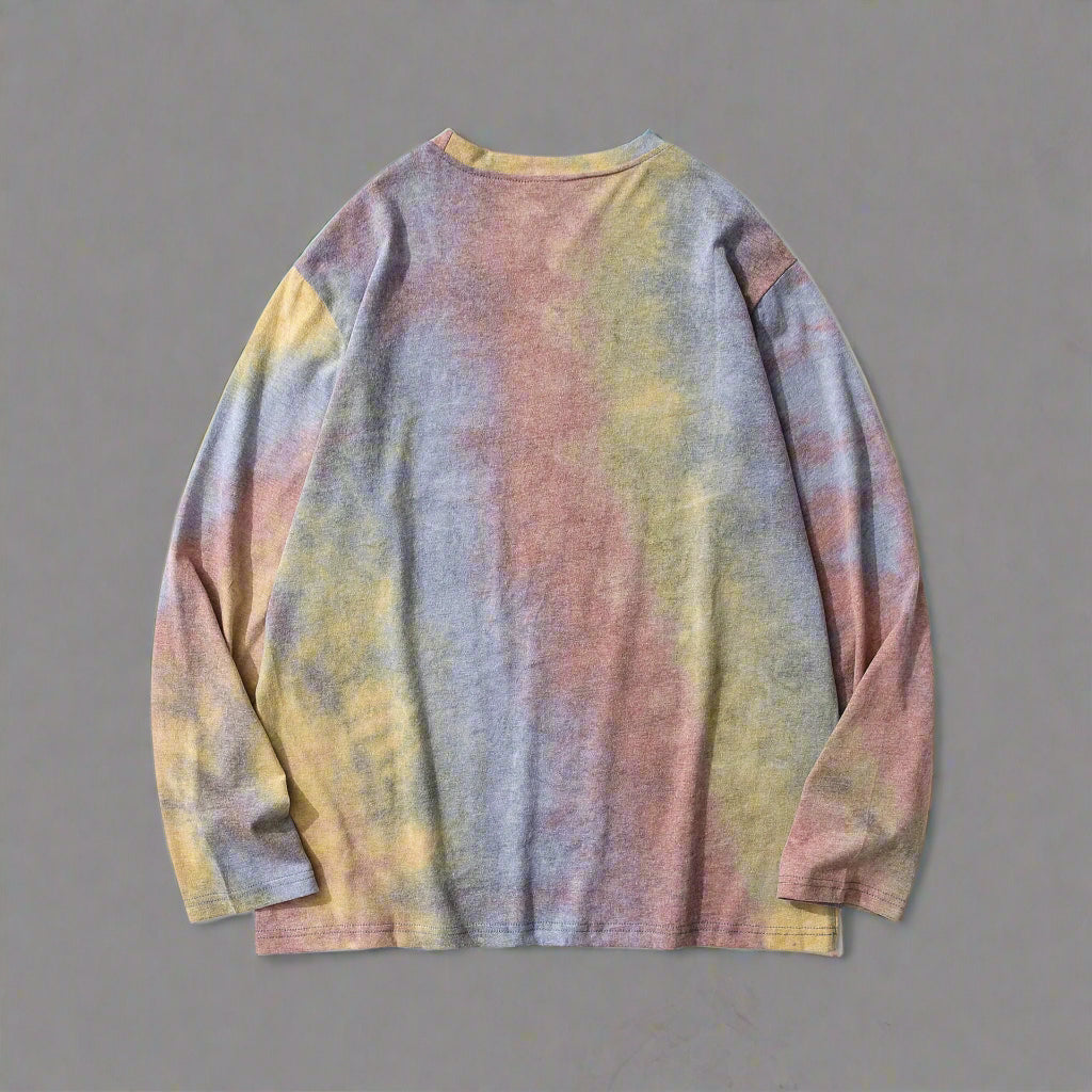 DAZE|HOOK Fade Wash Long Sleeve Tee