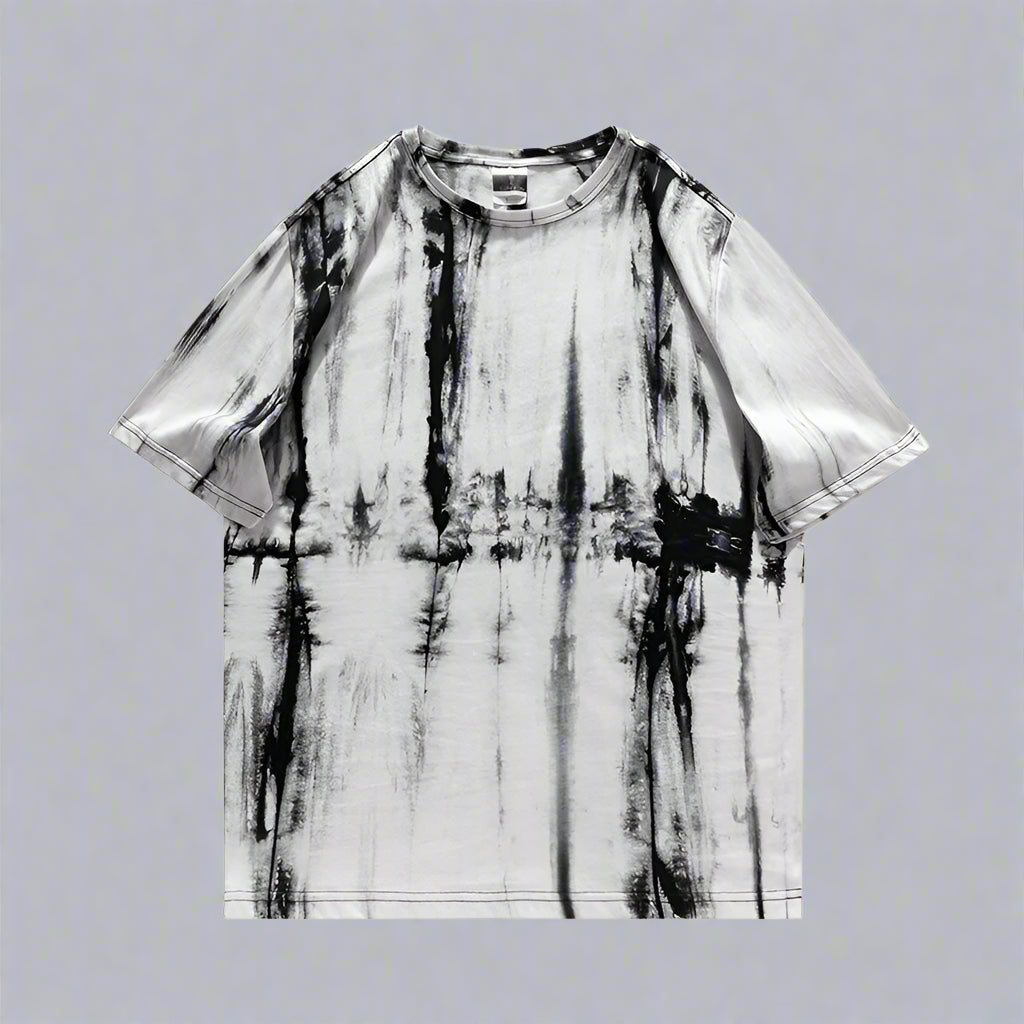 DAZE Eclipse Series Oversized Tie-Dye Tee