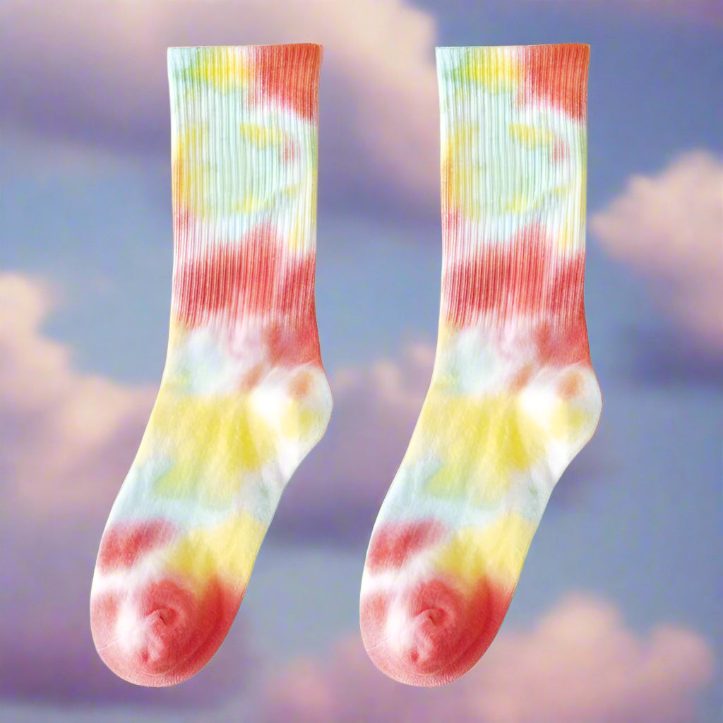 DAZE Tie-Dye CloudBurst Socks