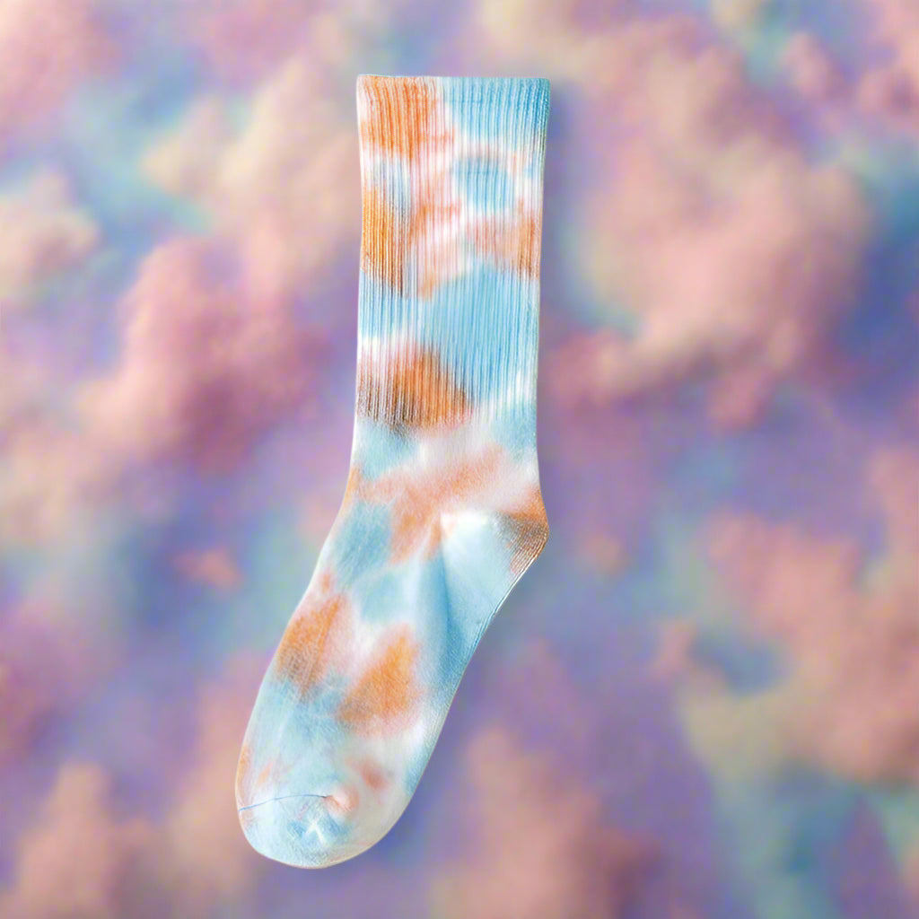 DAZE Tie-Dye CloudBurst Socks