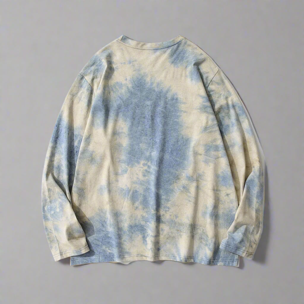 DAZE|HOOK Fade Wash Long Sleeve Tee