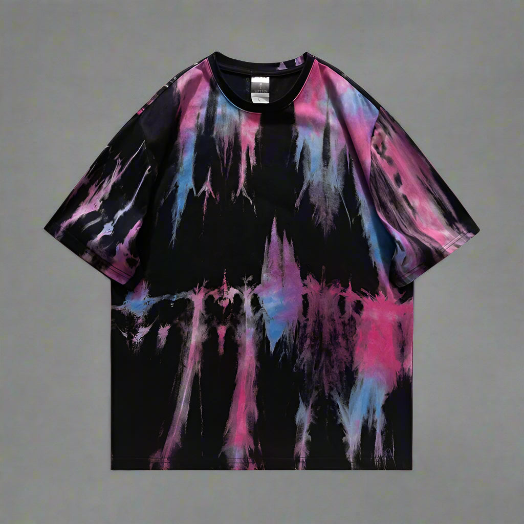 DAZE Eclipse Series Oversized Tie-Dye Tee