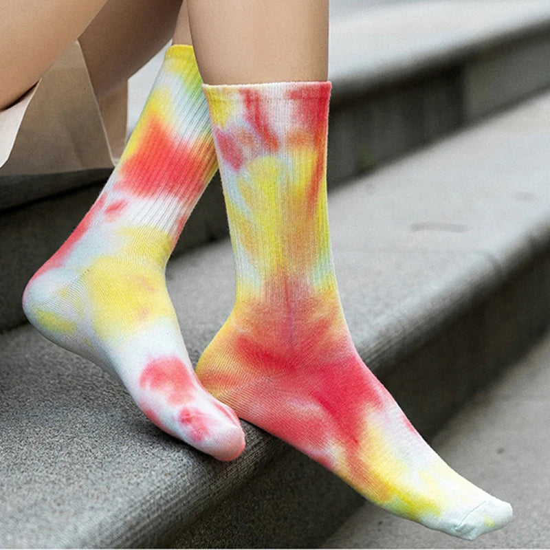 DAZE Tie-Dye CloudBurst Socks