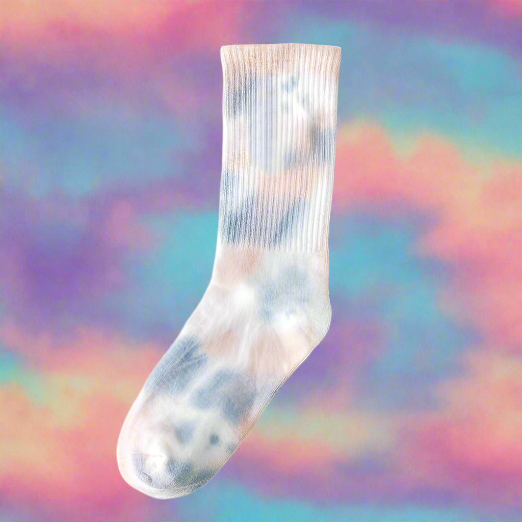 DAZE Tie-Dye CloudBurst Socks
