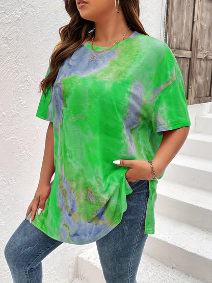 🌈 DAZE GeoRush Tee – Plus Fit