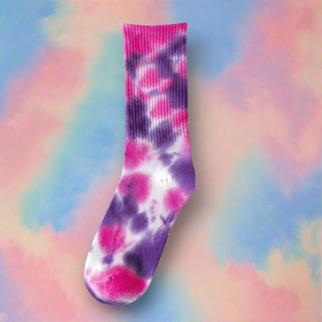DAZE Tie-Dye CloudBurst Socks