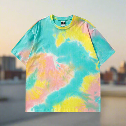 DAZE Mirage Series Oversized Tie-Dye Tee