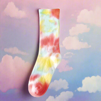DAZE Tie-Dye CloudBurst Socks