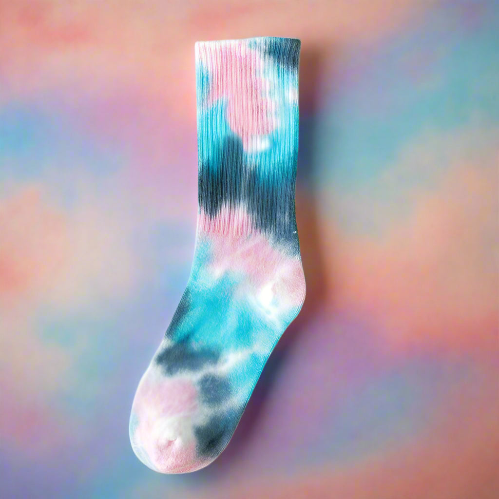 DAZE Tie-Dye CloudBurst Socks